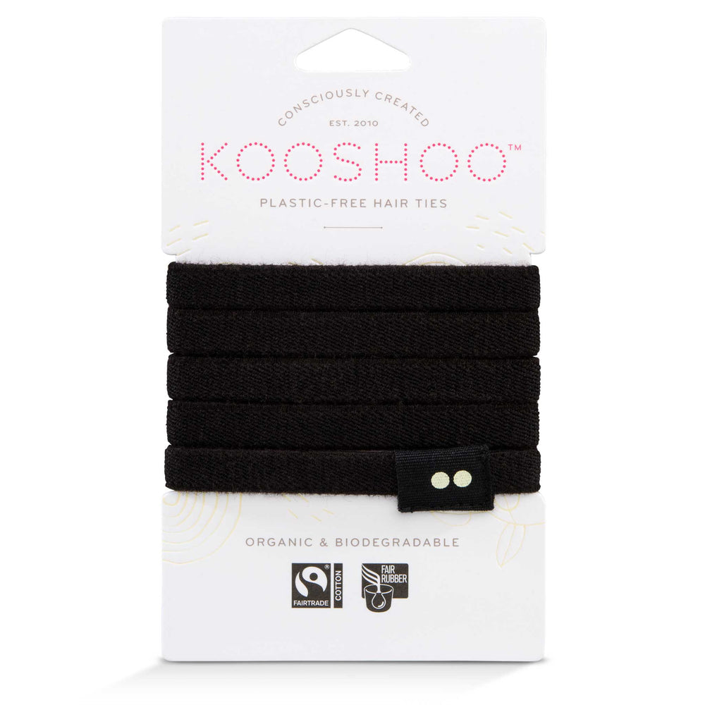 Kooshoo Plastic-free Hair Ties Pack of 5
