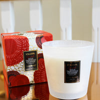 Japonica Seasonal 2 Wick Hearth Glass Candle 60hr